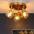 Spot plafond classique doré, Bjorn