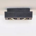 Spot plafond moderne noir, Xirax