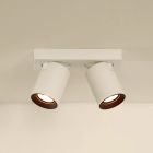 Spot plafond moderne blanc, Nigel