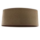 50 cm abat-jour en velours marron ovale, Rody