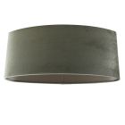 50 cm abat-jour en velours vert ovale, Rody