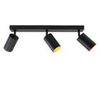 Spot plafond en aluminium doré, Nataly