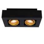 Spot en saillie en aluminium doré, Noraly