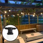 5m guirlande guinguette avec 5 ampoules blanches