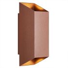 Luminaire extérieur moderne couleur rouille, Nico, IP54