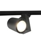 Spot sur rail Bisolux Master B noir, pilote Philips, 4000k, 30w, 36 degrés