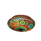 Lampe plafond orientale multicolore mosaïque, Mimoun