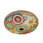 Lampe plafond orientale multicolore mosaïque, Annas