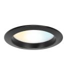 Downlight en aluminium noir, Otmar, 15W, white switch LED, IP22