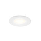 Mini spot encastrable en aluminium blanc, Philomena, 1,5W, 2700K LED, IP44