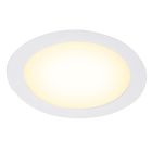 Downlight en aluminium blanc, Umbriel, 3W, 3000K LED, IP44