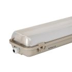 Réglette étanche 60 cm - Dura - pour 2 tube LED - IP65