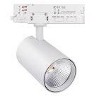 Spot de système de rail triphasé blanc, Rozina, 10W/20W/30W, white switch LED