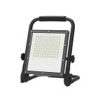Projecteur de chantier en aluminium noir, Jacob, 30W, 6500K LED, IP66