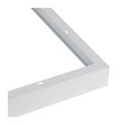 Cadre clic en saillie blanc 30x120