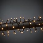 Lumières de Noël extérieures LED 13,5 m, 180 lumières blanc chaud
