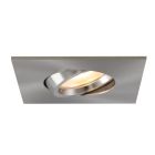 Spot encastré salle de bain nickel en aluminium, Jill, IP65