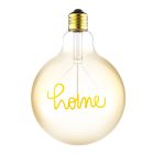 Lampe LED E27 dimmable avec filament home, G125, 4,5w, 1800K (chandelle)