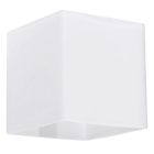 Applique up and down en verre blanche, Jermy