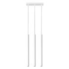 Suspension en aluminium blanche, Hillary