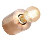 Spot mural en bois marron, Anela