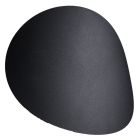 Applique up and down en aluminium noire, Jildou