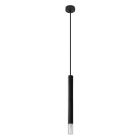 Suspension en verre noire, Ishani