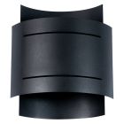 Applique up and down en aluminium noire, Karwan