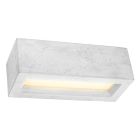 Applique up and down en béton grise, Emmaly