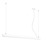 Suspension en aluminium blanche, Mascha, 38W, 3000K LED