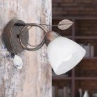 Applique murale classique couleur rouille, Astrid