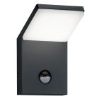 Applique extérieur avec détecteur de mouvement moderne anthracite, Solana, 9W, 3000K LED, IP54