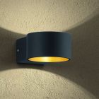 Applique up and down moderne noire, Tyra, 4,3W, 3000K LED