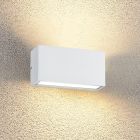 Luminaire extérieur moderne blanc, Seby, 10W, 3000K LED, IP65