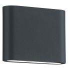 Luminaire extérieur moderne anthracite, Bridlington, 2,5W, 3000K LED, IP54