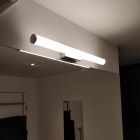 Éclairage miroir moderne chromé, Staby, 6,5W, 3000K LED, IP44, avec interrupteur
