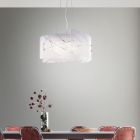 Suspension moderne blanche, Fortes