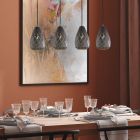 Suspension moderne anthracite, Esrum