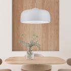 Suspension moderne blanche, Alnon