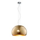 Suspension demi-sphère moderne chromée, Nuhad