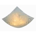 Lampe plafond classique blanche, Antoine