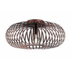 Lampe plafond moderne cuivre, Avni