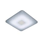 Lampe plafond moderne blanche, Lev, 30W, blanc chaud à froid réglable LED, avec télécommande