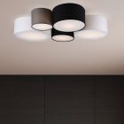 Lampe plafond en tissu multicolore, Ledbury