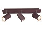Spot plafond moderne couleur rouille, Kaso