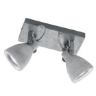 Spot plafond en béton gris, Lamija