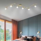 Spot plafond moderne laiton, Gustav