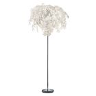 Lampadaire rétro chromé, Urwa, avec interrupteur