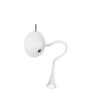 Lampe de bureau moderne blanche, Yelaisa, 3W, 3000K LED, avec interrupteur