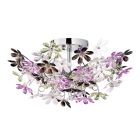 Plafonnier rétro chromé, Wooler